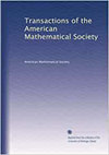 TRANSACTIONS OF THE AMERICAN MATHEMATICAL SOCIETY封面